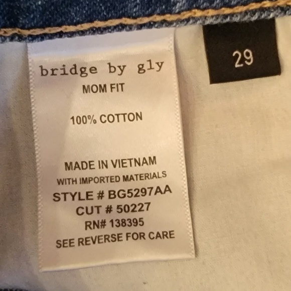 Bridge by Gly Mom Fit Jeans - Picture 3 of 5